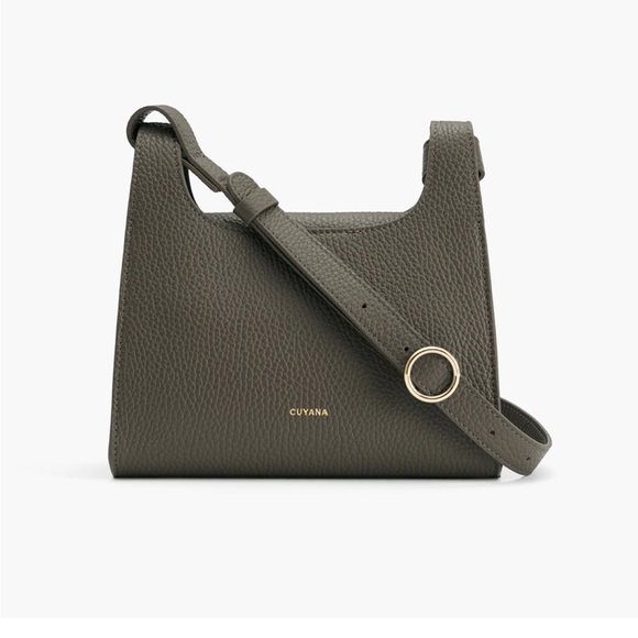 Cuyana Handbags - Cuyana Mini Double Loop Crossbody Bag